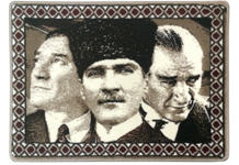 Atatürk Halı Dokuması Portresi